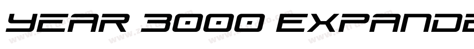 Year 3000 Expanded字体转换